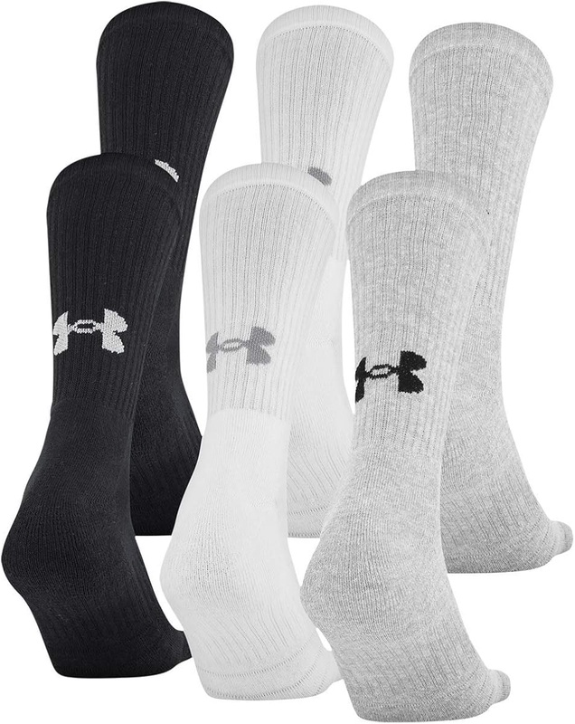 Amazon.com : Under Armour womens Training Cotton Crew Socks, Multipairs : Sports & Outdoors