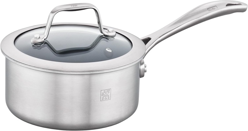 Amazon.com: ZWILLING Spirit Ceramic Nonstick Saucepan, 1-qt, Stainless Steel : Everything Else