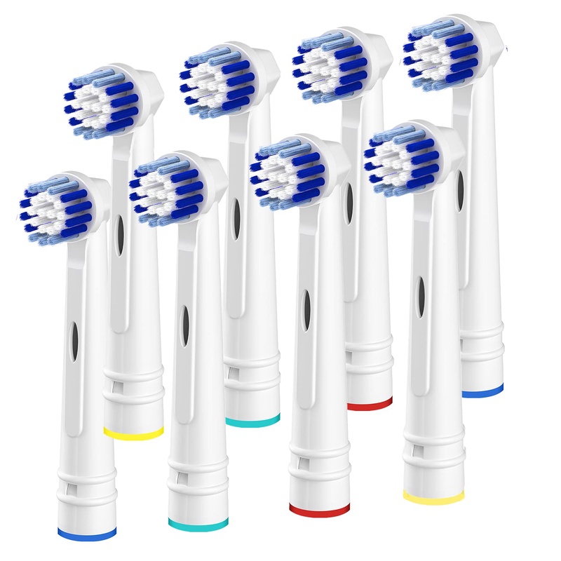 Amazon.com : Replacement Toothbrush Heads Compatible with Oral B Braun,8 Pack Professional Electric Toothbrush Heads Brush Heads Refill for Oral-B 7000/Pro 1000/9600/ 500/3000/8000 : Health & Household