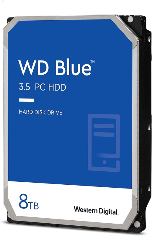 Amazon.com: Western Digital 8TB WD Blue PC Hard Drive HDD - 5640 RPM, SATA 6 Gb/s, 128 MB Cache, 3.5