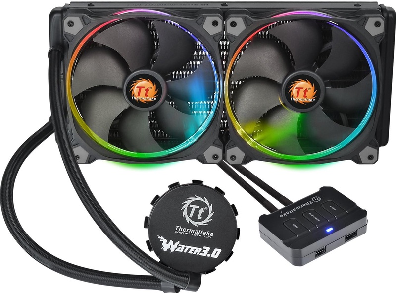 Amazon.com: Thermaltake Water 3.0 LGA 2011-3 AM4 Support 280 Riing RGB Edition 140mm RGB PWM Fan AIO Liquid Cooling System 3 Year Warranty CL-W138-PL14SW-A : Electronics