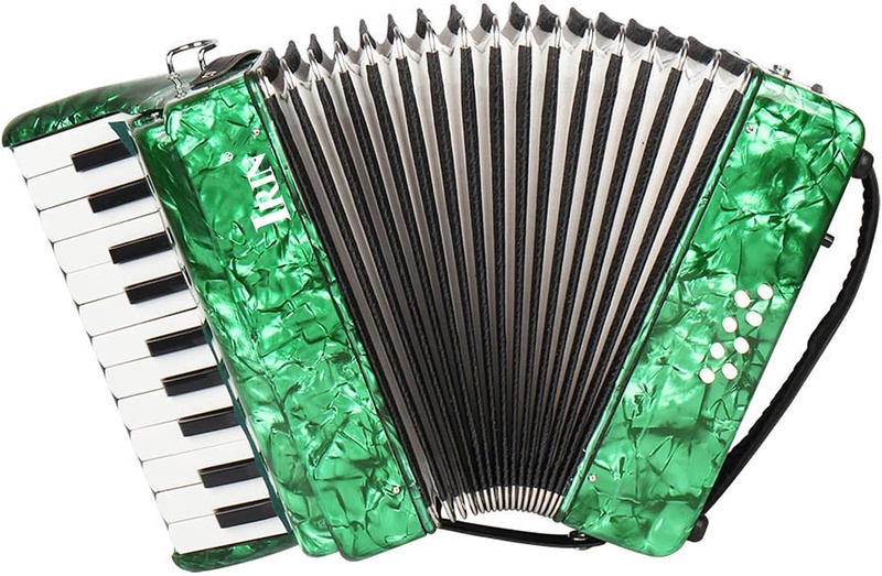 Amazon.com: Btuty Piano Accordion, Acordeon, Educational Music Instrument with 22 Keys 8 Bass Straps Gloves Cleaning Cloth, for Students Beginners : Everything Else