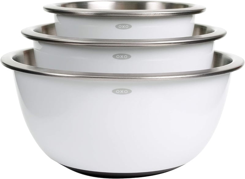 Amazon.com: OXO Good Grips 3-Piece Stainless-Steel Mixing Bowl Set : Everything Else