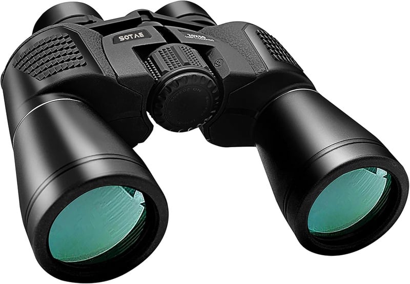 Amazon.com : 20x50 Professional HD Binoculars for Adults, Waterproof Fogproof Binoculars, Durable and Clear FMC BAK4 Prism Lens, for Birds Watching Hunting Traveling Outdoor Sports : Electronics
