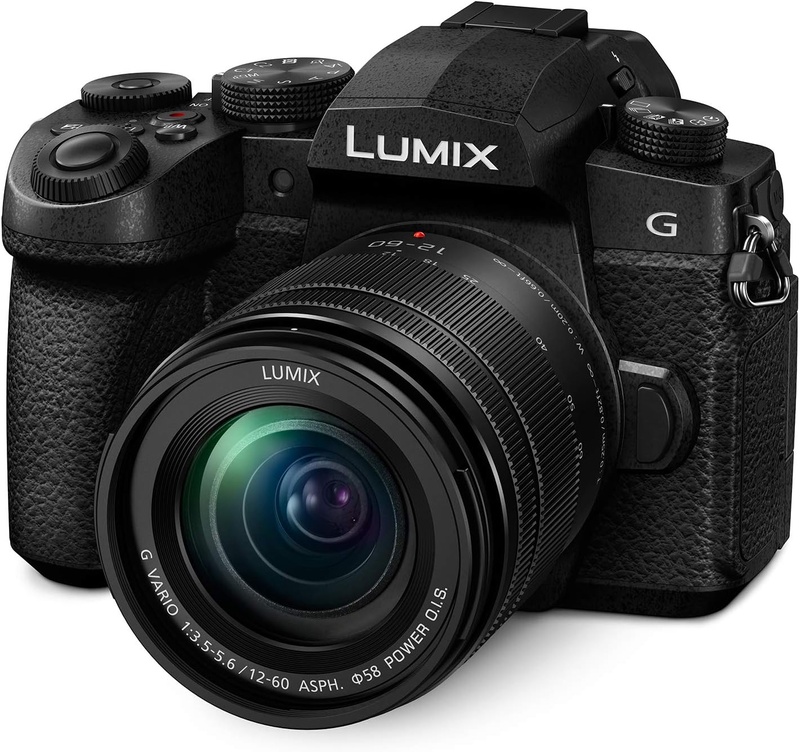 Amazon.com : Panasonic LUMIX G95 20.3 Megapixel Mirrorless Camera, 12-60mm F3.5-5.6 Micro Four Thirds Lens, 5-Axis Dual I.S. 2, 4K 24p 30p Video, Pre-Installed V-Log L, 3” Flip-Out Touchscreen - DC-G95MK (Black) : Electronics