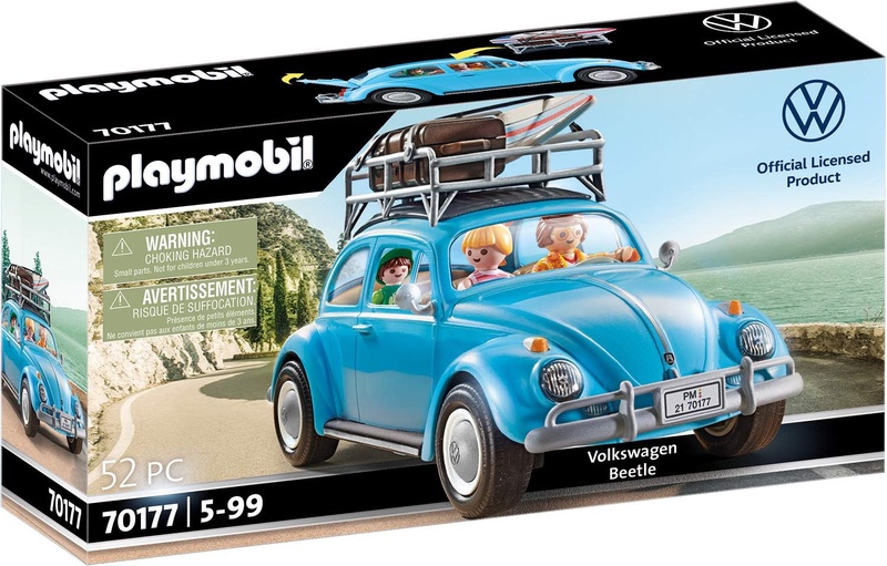 Amazon.com: Playmobil Volkswagen Beetle, 34.8 x 18.7 x 9.0 cm : Toys & Games