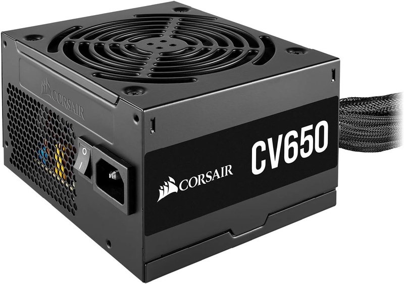 Amazon.com: Corsair CV Series, CV650, 650 Watt, Dual EPS, 80 PLUS Bronze Certified, Non Modular Power Supply (Low Noise, Compact Casing, Black Sleeving and Casing) NA Version - Black : Everything Else