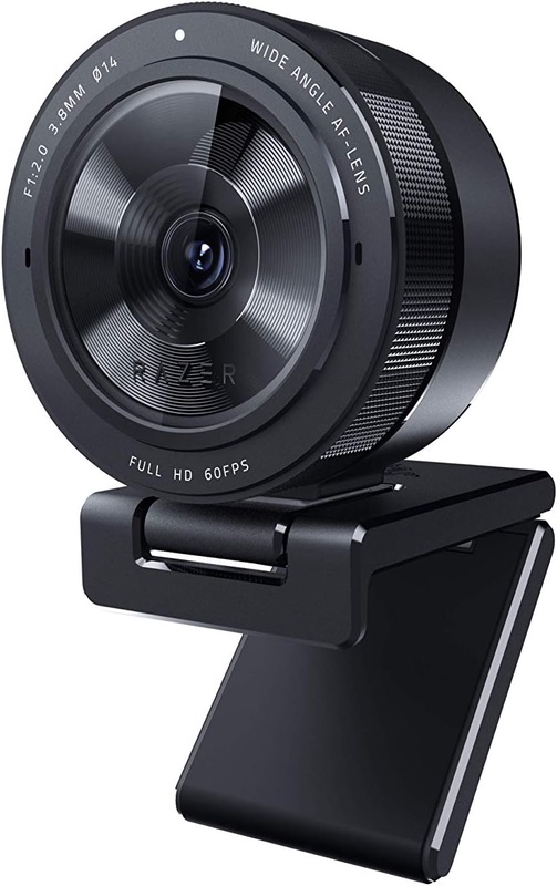 Amazon.com: Razer Kiyo Pro Streaming Webcam: Uncompressed 1080p 60FPS - High-Performance Adaptive Light Sensor - HDR-Enabled - Wide-Angle Lens with Adjustable FOV - Lightning-Fast USB 3.0 : Electronics