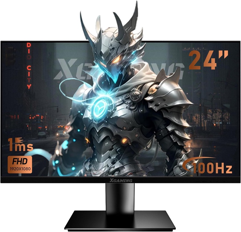 Amazon.com: izumuzi 24 Inch Computer Monitor, FHD 1920x1080 Office PC Monitor IPS Display 100Hz, HDMI with Low Blue Light Eye Care, Build-in FreeSync,VESA Compatible, Black : Electronics