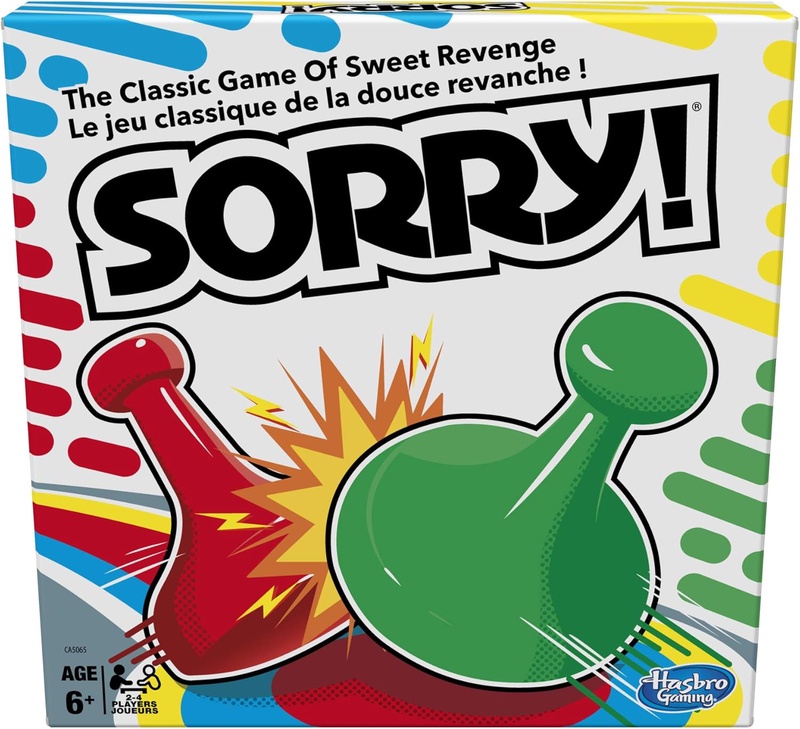 Amazon.com: Hasbro Gaming Sorry! Family Board Game : Grocery & Gourmet Food