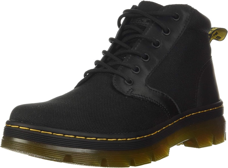 Amazon.com | Dr. Martens Unisex-Adult Bonny Chukka Boot, Black Extra Tough Poly+Rubbery, Womens 12/Mens 11 | Chukka