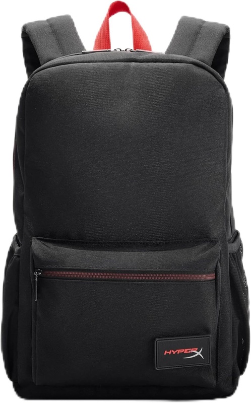 Amazon.com: HyperX Delta Gaming Backpack Secure Organization Recycled Materials Travel Ready Black : Electronics