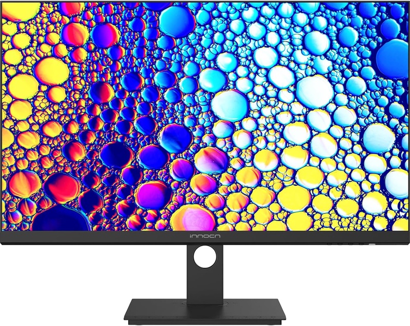 Amazon.com: INNOCN 27 Inch 4K Monitor Computer UHD 3840 x 2160 LCD IPS Display, HDR400, USB Type C DP HDMI PC Monitor, 1.07B+ Colors, Built-in Speakers, Pivot/Height Adjustable Stand, Black : Electronics