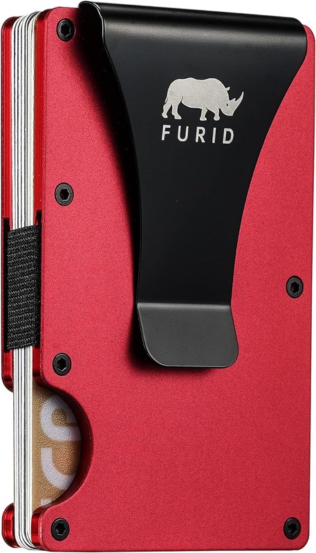 Amazon.com: Furid 30/0FF Money Clip, Slim Metal Wallet, Minimalist Wallet For Men, Credit Card Holder Wallets for Men Gift(Red) : Clothing, Shoes & Jewelry