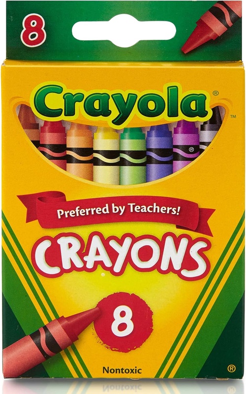 Amazon.com: Crayola Crayons, School Supplies, Classic Colors, 8 Count : Toys & Games