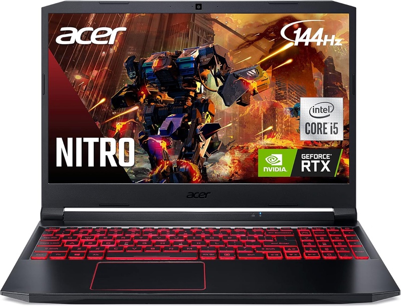 Amazon.com: Acer Nitro 5 AN515-55-53E5 Gaming Laptop | Intel Core i5-10300H | NVIDIA GeForce RTX 3050 Laptop GPU | 15.6