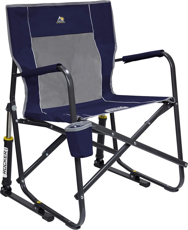 Amazon.com : GCI Outdoor 37060 Freestyle Rocker Portable Folding Rocking Chair, Indigo : Camping Chairs : Sports & Outdoors