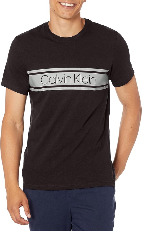 Calvin Klein Men's Vibration Short Sleeve Crew Neck T-Shirt | Amazon.com