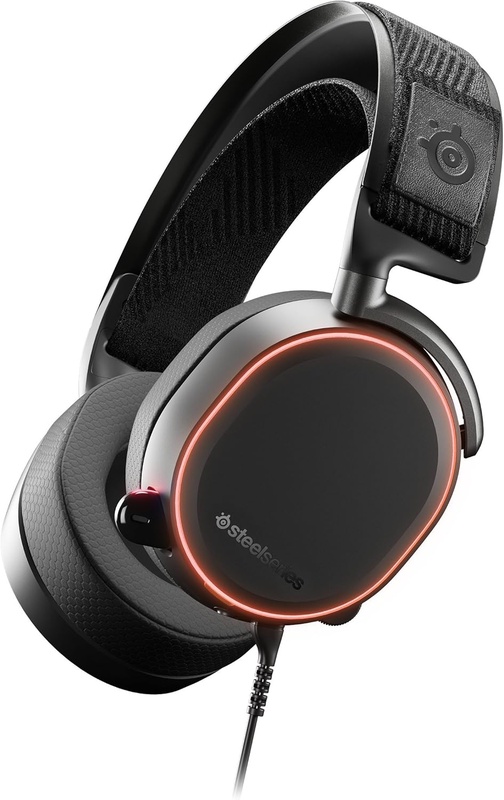 Amazon.com: SteelSeries Arctis Pro High Fidelity Gaming Headset - Hi-Res Speaker Drivers - DTS Headphone: X v2.0 Surround for PC, Black : Video Games