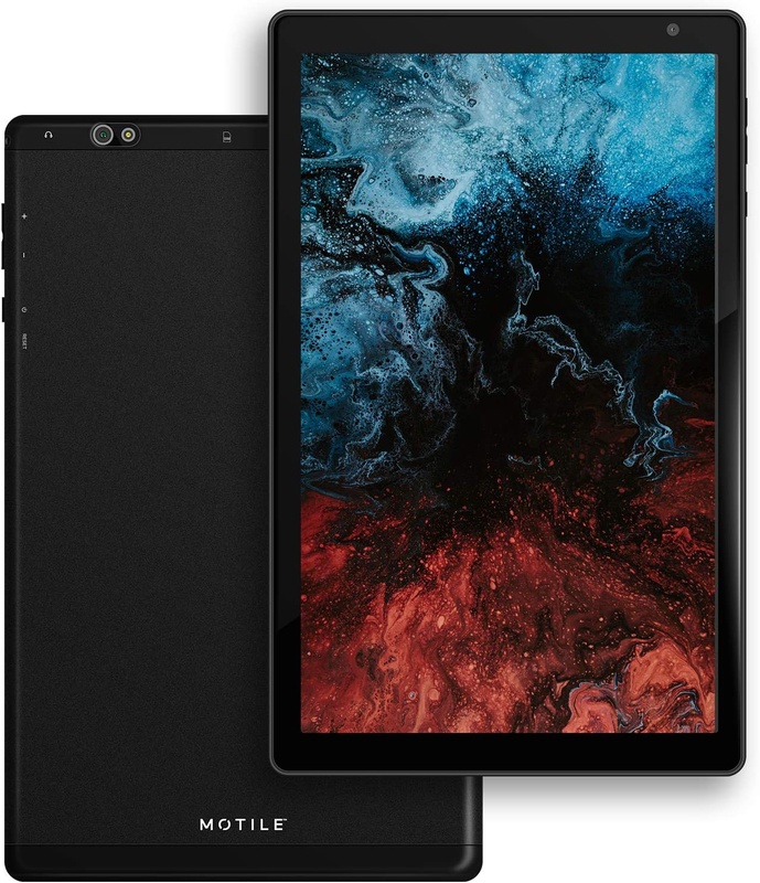 Amazon.com : MOTILE 10.1” IPS Touch Screen HD Performance Big Android Tablet, 4G LTE/3G/2G, WiFi, Bluetooth, 32GB Storage, Black : Electronics