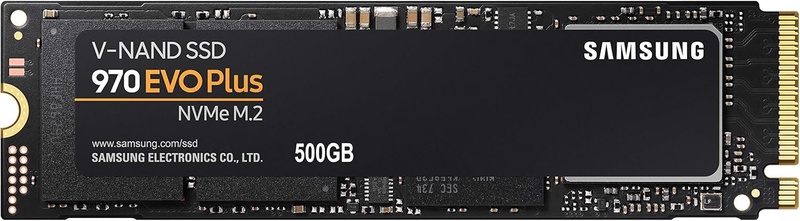 Amazon.com: SAMSUNG 970 EVO Plus SSD 500GB - M.2 NVMe Interface Internal Solid State Drive with V-NAND Technology (MZ-V7S500B/AM) : Electronics