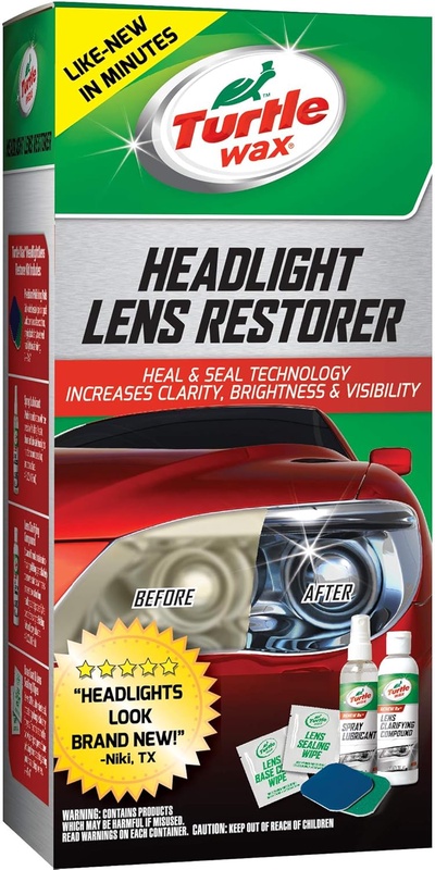 Amazon.com: Turtle Wax T-240KT Headlight Lens Restorer Kit : Automotive