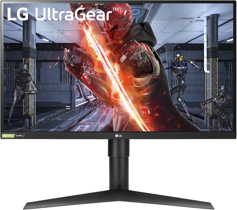 Amazon.com: LG UltraGear QHD 27-Inch Gaming Monitor 27GL83A-B - IPS 1ms (GtG), with HDR 10 Compatibility, NVIDIA G-SYNC, and AMD FreeSync, 144Hz, Black : Electronics