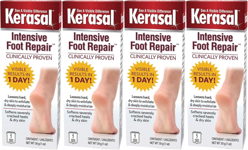 Amazon.com: Kerasal Intensive Foot Repair, 1 Ounce (Pack of 4) : Beauty & Personal Care
