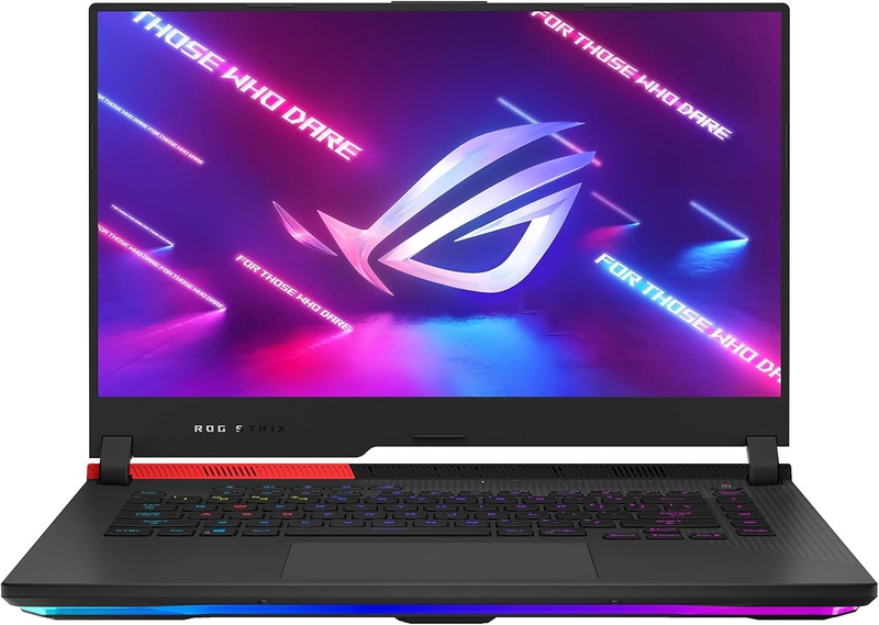 Amazon.com: ASUS ROG Strix G15 (2021) Gaming Laptop, 15.6” 300Hz IPS Type FHD Display, NVIDIA GeForce RTX 3070, AMD Ryzen R9-5900HX, 32GB DDR4, 1TB PCIe SSD, Per-Key RGB Keyboard, Windows 10, G513QR-AS98 : Electronics