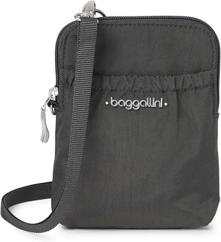 Amazon.com: Baggallini Bryant Pouch, Charcoal, One Size : Baggallini: Clothing, Shoes & Jewelry