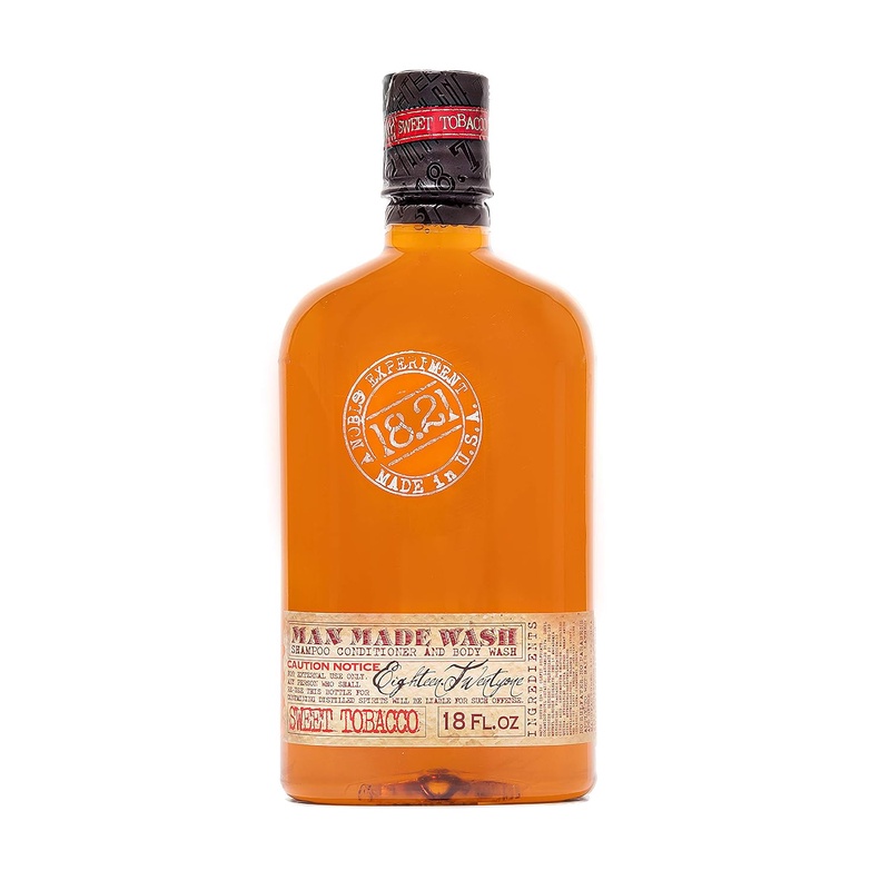Amazon.com: 18.21 Man Made Wash, Original Sweet Tobacco, 18 Fl Oz : 18.21 Man Made: Everything Else