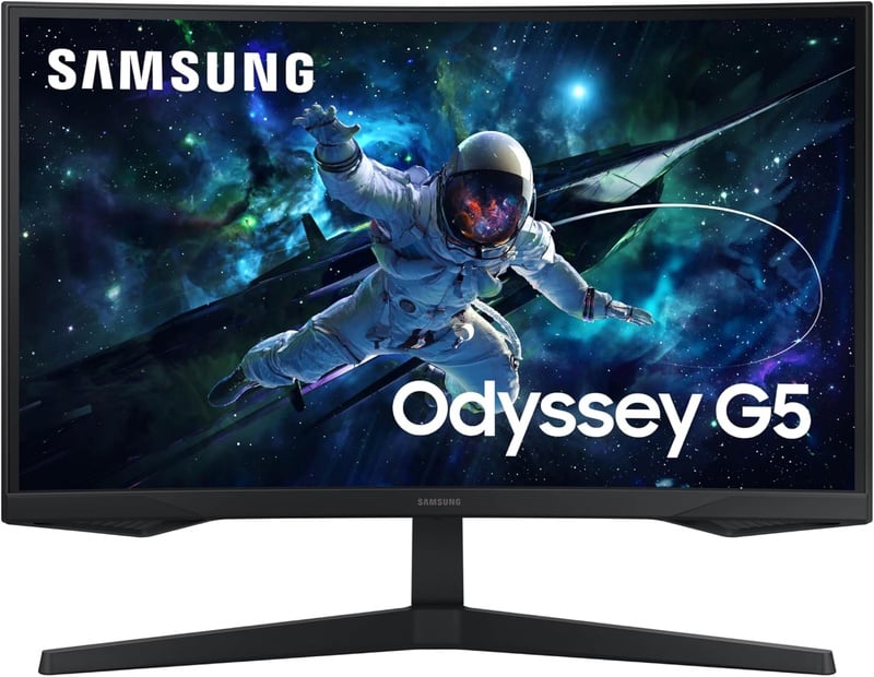 Amazon.com: SAMSUNG 32-Inch Odyssey G55C Series QHD 1000R Curved Gaming Monitor, 1ms(MPRT), HDR10, 165Hz, AMD Radeon FreeSync, Eye Care, LS32CG550ENXZA, 2024 : Electronics