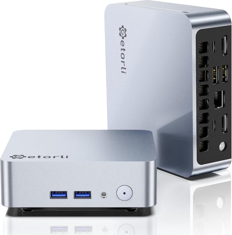 Amazon.com: Getorli Mini PC AMD Ryzen 5 3500U (4C/8T, Max 3.7GHz) Small Desktop Computer 16GB DDR4 RAM 512GB NVMe SSD Budget Micro Compact PCs 4K HD Dual HDMI WiFi 6 BT5.3 Prebuilt OS-Home Office Gaming Streaming : Everything Else