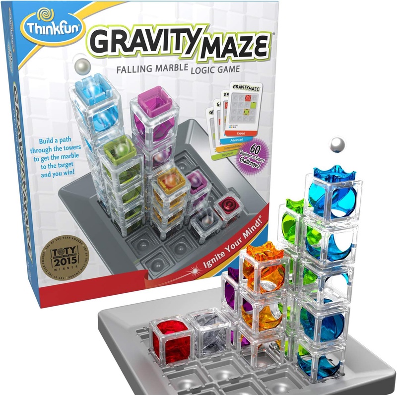 Amazon.com: ThinkFun Gravity Maze Marble Run Brain Game and STEM Toy for Boys and Girls Age 8 and Up – Toy of the Year Award Winner : Everything Else