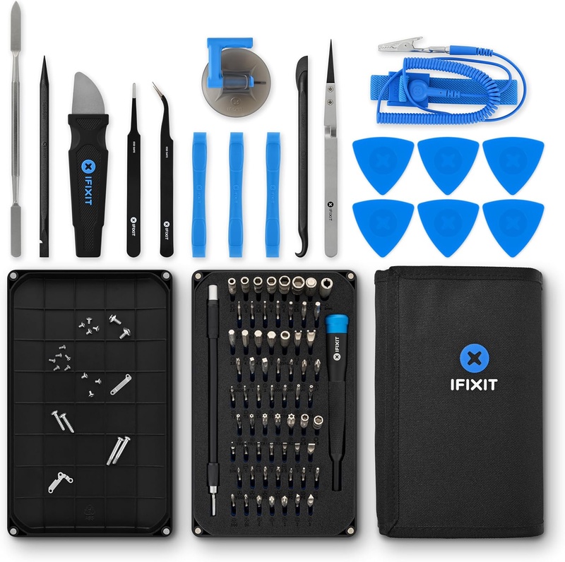 Amazon.com: iFixit Pro Tech Toolkit - Electronics, Smartphone, Computer & Tablet Repair Kit : Electronics