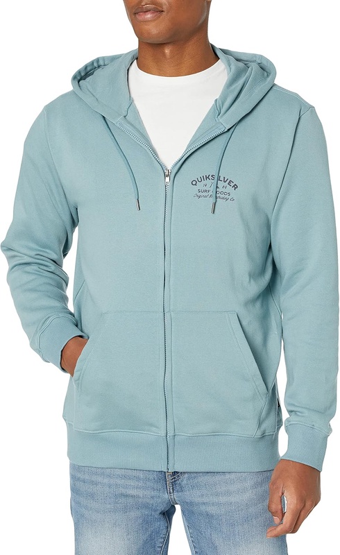 Quiksilver Men's Closed Caption Zip Hood Hoodie Sweatshirt at Amazon Men’s Clothing store