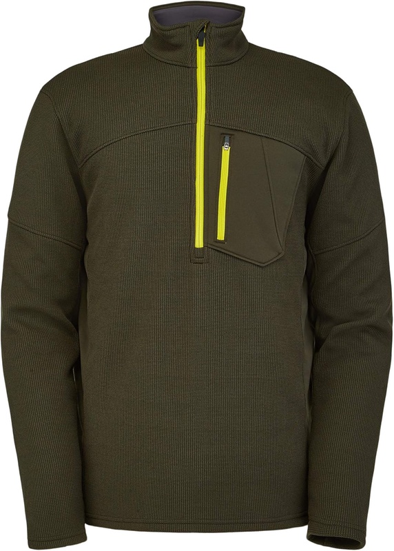 Amazon.com: Spyder Active Sports Mens Bandit Half Zip, Osetra, Medium : Sports & Outdoors