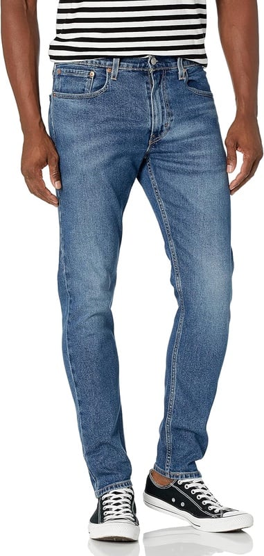 Levi's Men's 512 Slim Taper Fit Jeans, Golden - Overdye Stretch, 33W x 32L at Amazon Men’s Clothing store