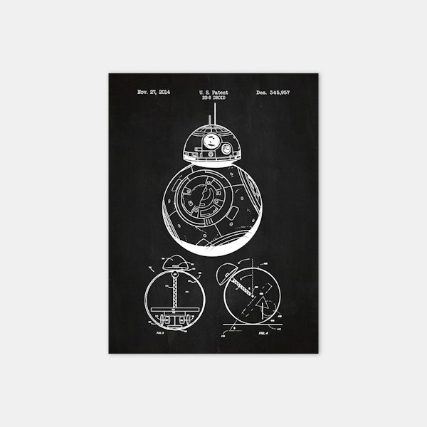 Inked and Screened Sci-Fi Patent Prints | Price & Reviews | Massdrop