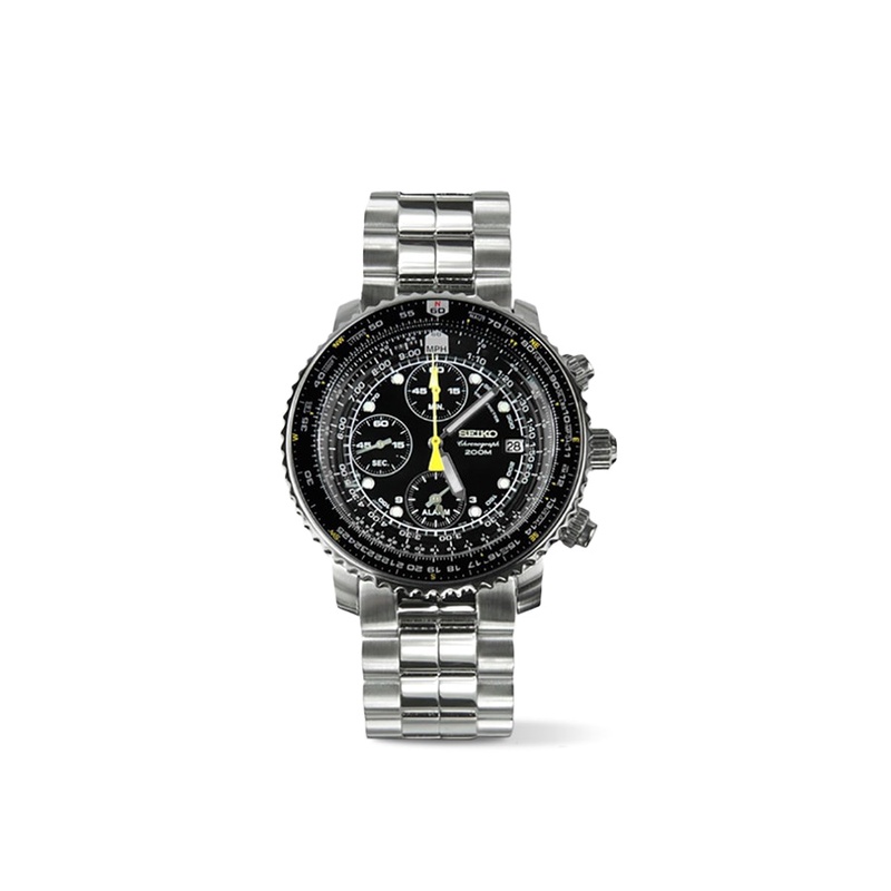 Seiko SNA Flight Alarm Chronograph Watch | Price & Reviews | Drop (formerly Massdrop)