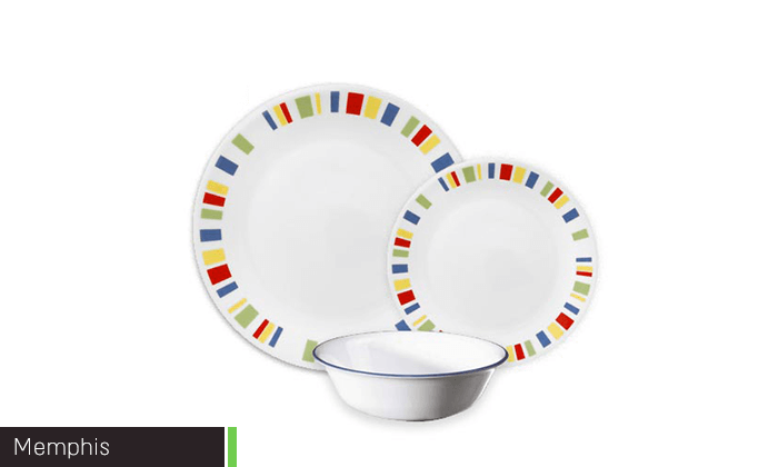 סט צלחות CORELLE® קורנינג | גרו (גרופון)