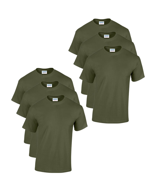 חולצת טי שירט לגברים, soldiers Pack of 6 army t-shirts צוברים נקודות | משלוח עד הדלת | Shoesonline
