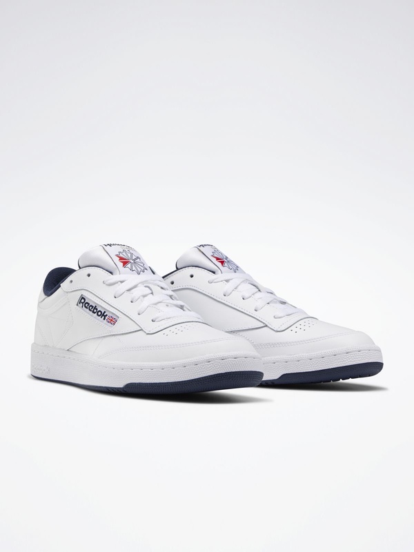 לבן - סניקרס עור Club C 85 / גברים - REEBOK - TERMINAL X