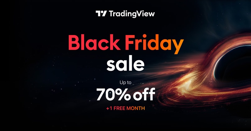 TradingView Black Friday Sale — Biggest Discounts of the Year