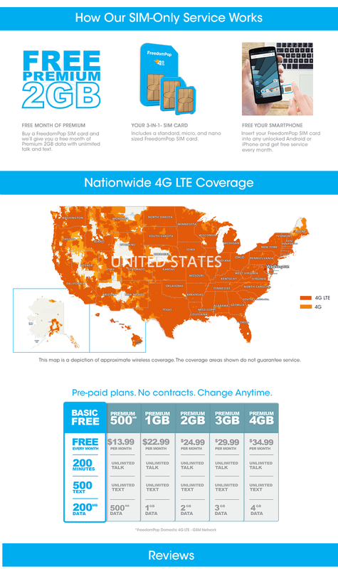 Phone & Internet Plans from $0/month - FreedomPop