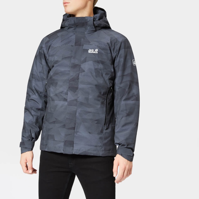 Jack Wolfskin Men's Gecko Fleece - Black Mens Clothing | TheHut.com