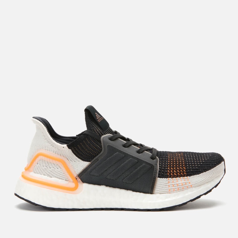 adidas Men's Ultraboost 19 Trainers - Trace Cargo/Raw White/Solar Red Mens Footwear | TheHut.com