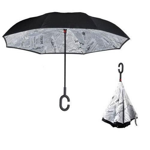 זוג מטריות - המטריה שנפתחת בצורה הפוכה - Simply-tlv