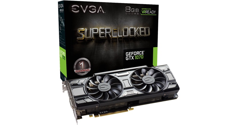 GeForce GTX 1070 SC GAMING Black Edition Graphics Card