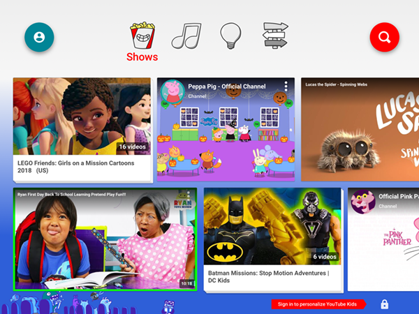 YouTube Kids – ויקיפדיה